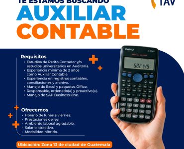 Auxiliar contable